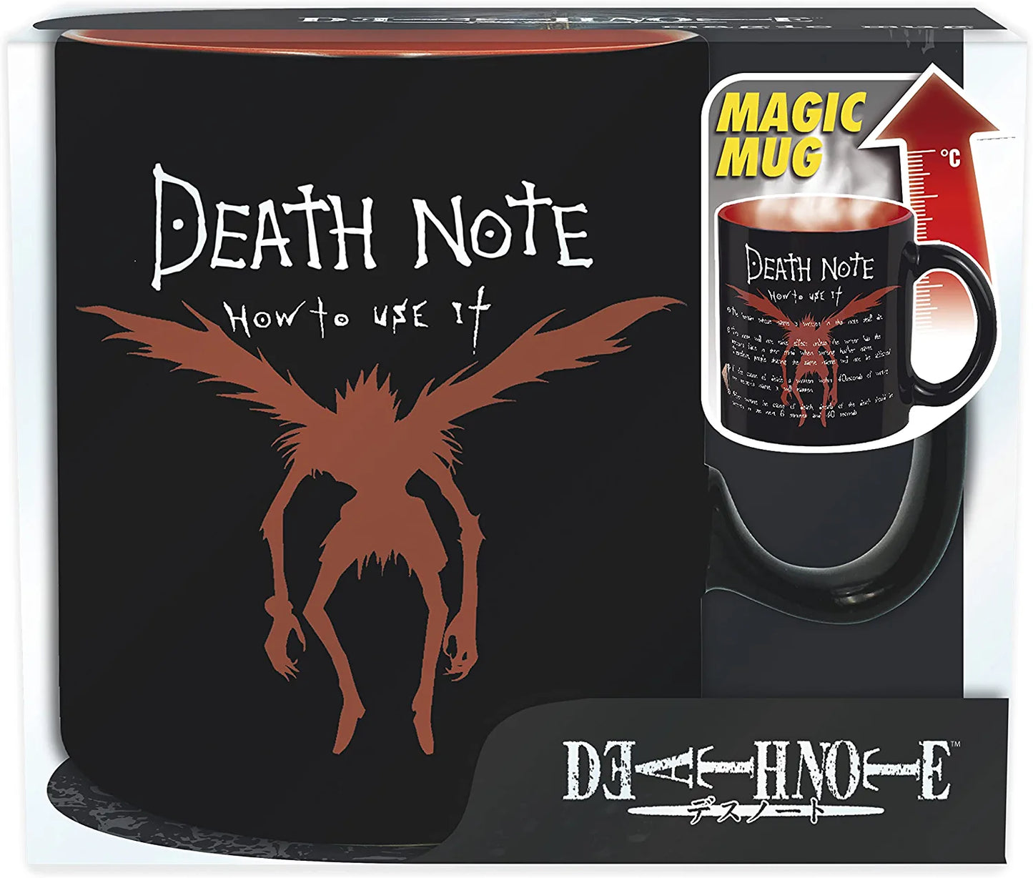 DEATH NOTE - Light and Ryuk Heat-change Mug