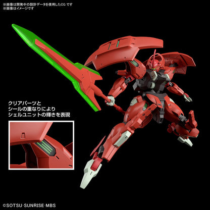 Bandai HG Mobile Suit Gundam: Witch of Mercury Daryl Balde Kit de modelo de plástico a escala 1/144