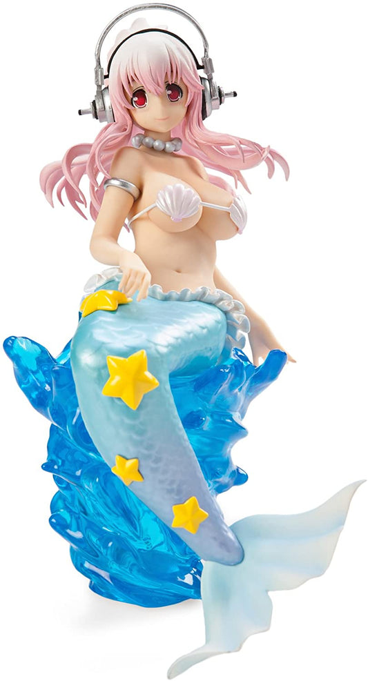 Furyu Fairy Tales Series 7" Super Sonico Mermaid Versión Figura