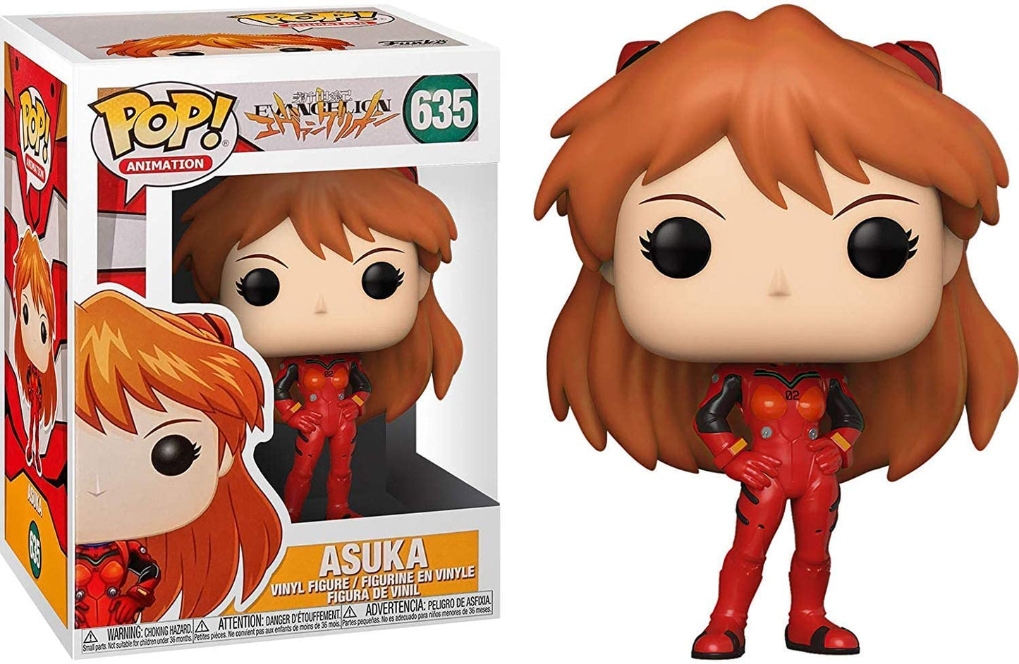 Funko POP 635 Anime: Evangelion - Asuka Langly Soryu Figure Super Anime Store 