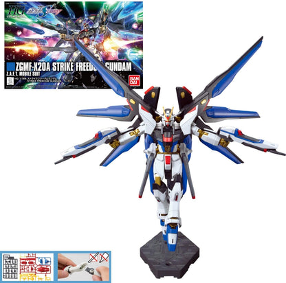 HG 1/144 Strike Freedom Gundam Gundam SEED Kit de modelo de destino