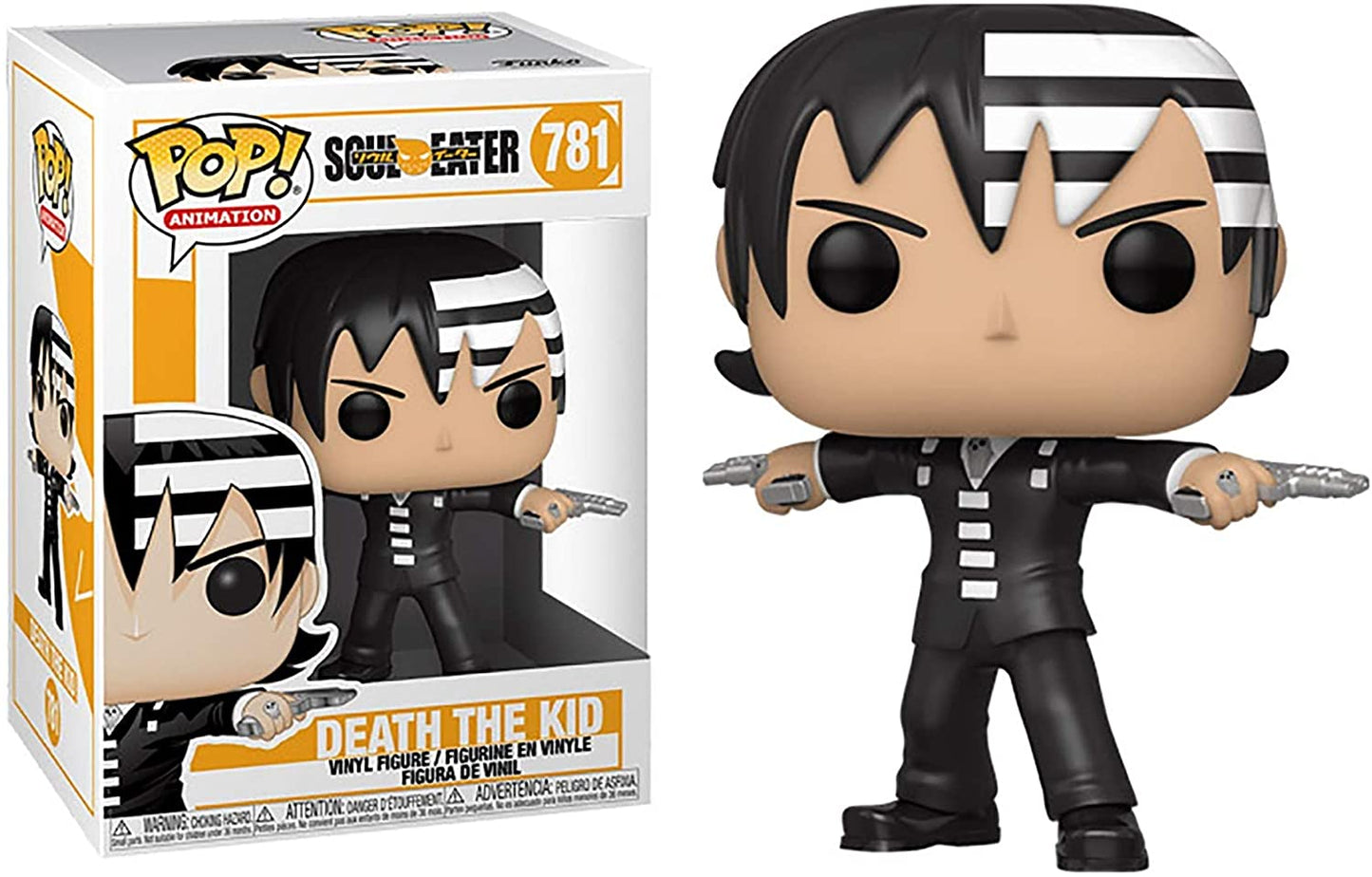 Funko POP 781 Anime: Soul Eater Death The Kid Figure Super Anime Store