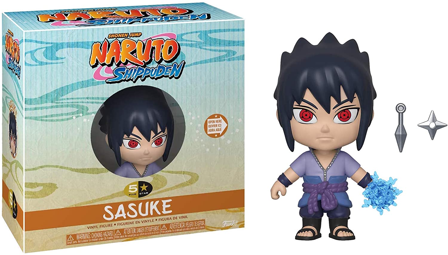 Funko 5 Star Naruto S3 - Sasuke Uchiha Figure Super Anime Store