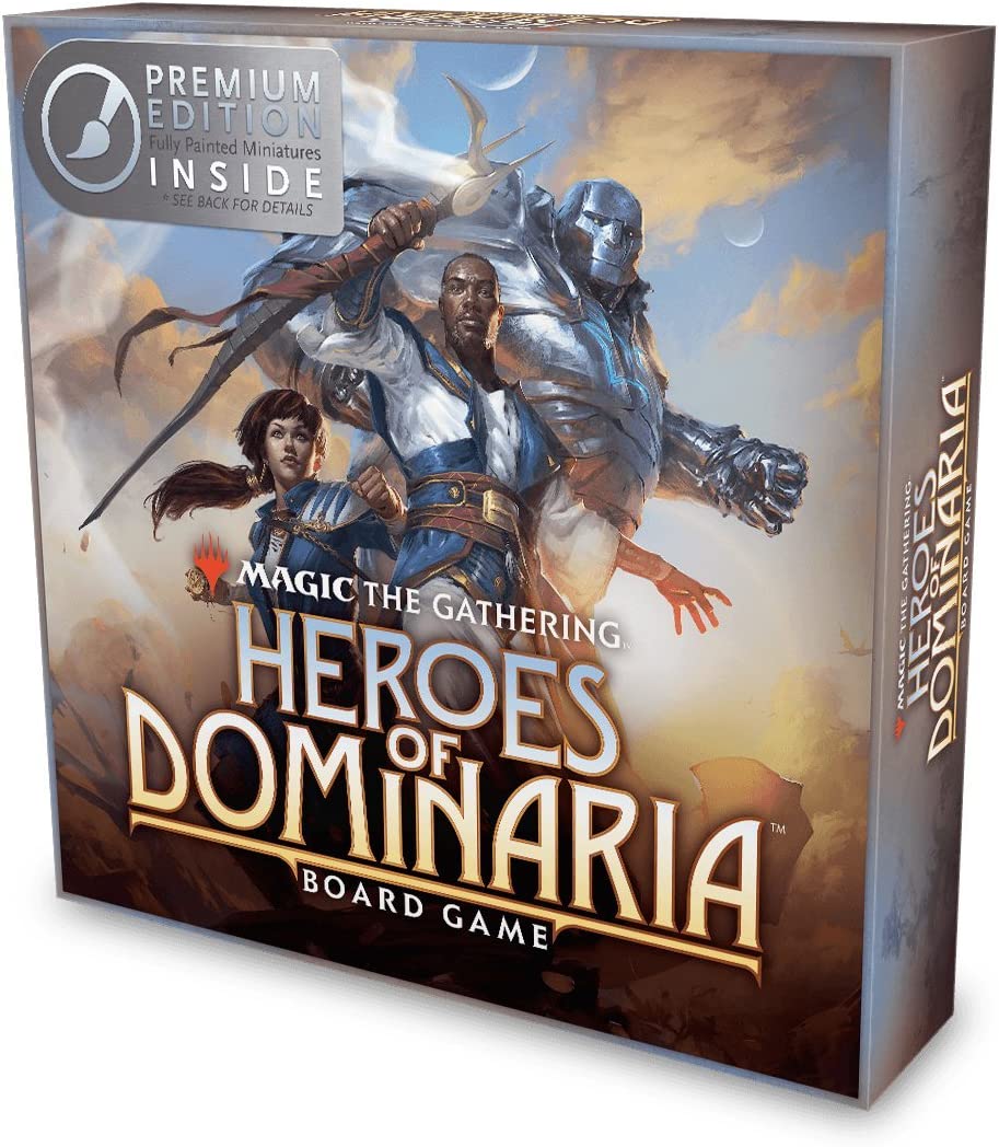 Magic: The Gathering: Heroes of Dominaria Board Game Premium Edition