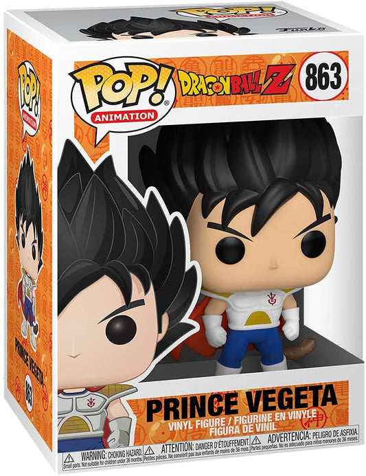 Funko POP 863 Animation: Dragon ball Z Prince Vegeta Figure Super Anime Store 