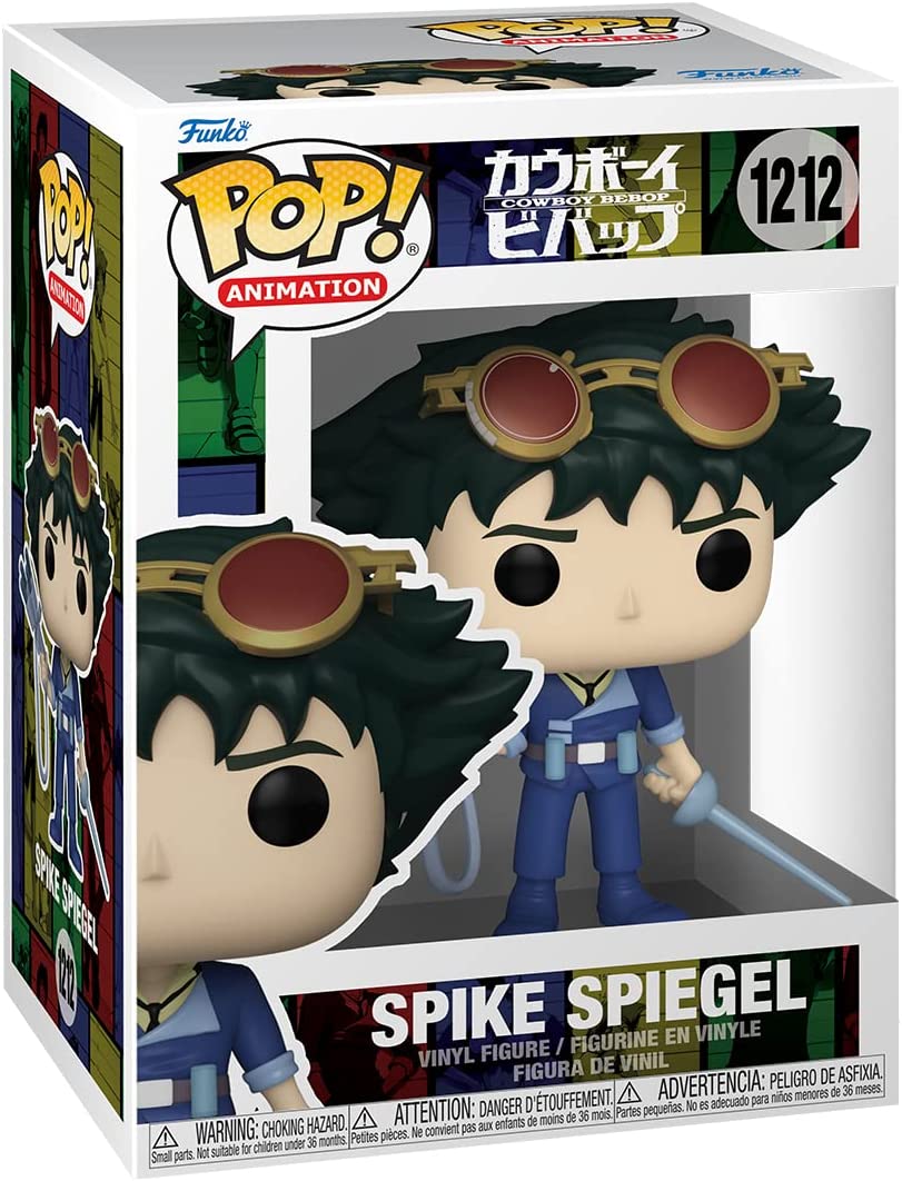 Funko Pop! 1212 Animation: Cowboy Bebop - Spike with Weapon and Sword Figure