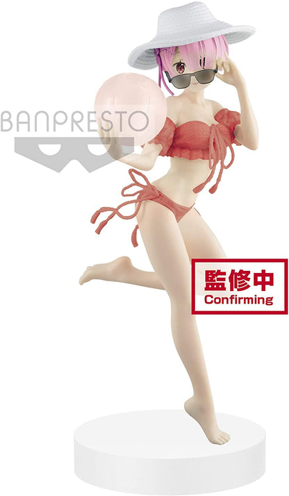 Re:Zero Starting Life in Another World Vol. 2 Beach Outfit Ram EXQ Figure - Super Anime Store FREE SHIPPING FAST SHIPPING USA