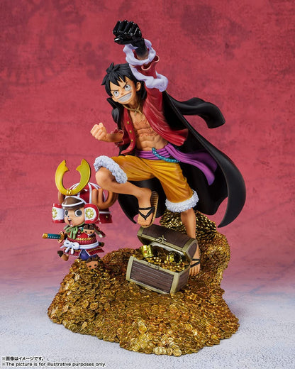 Tamashi Nations - One Piece - Monkey D. Luffy - WT100 Commemorative Eiichiro Oda Illustration DAIKAIZOKU HYAKKEI, Bandai Spirits Figuarts Zero Figure