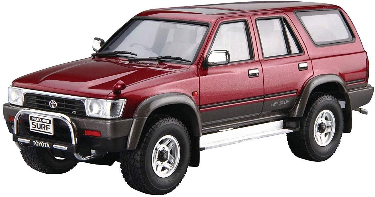 Aoshima 1/24 Scale TOYOTA VZN130G HILUX SURF SSR-X WIDE BODY '91 Model Kit Super Anime Store 