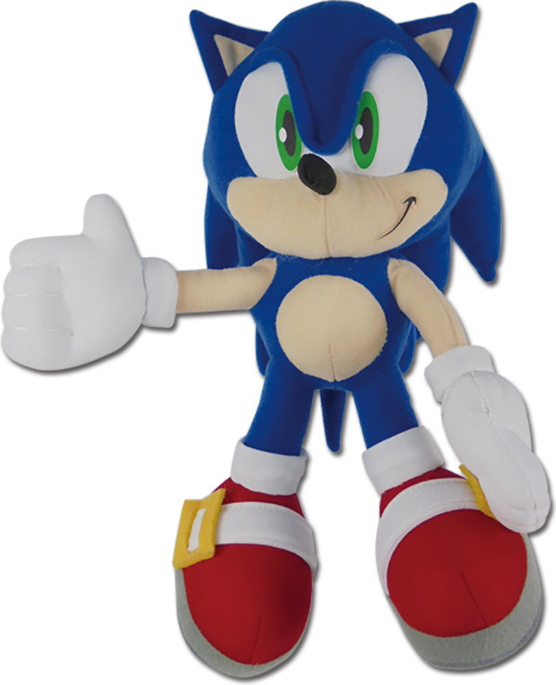 SONIC THE HEDGEHOG - SONIC MOVEABLE PLUSH 10'' Super Anime Store 