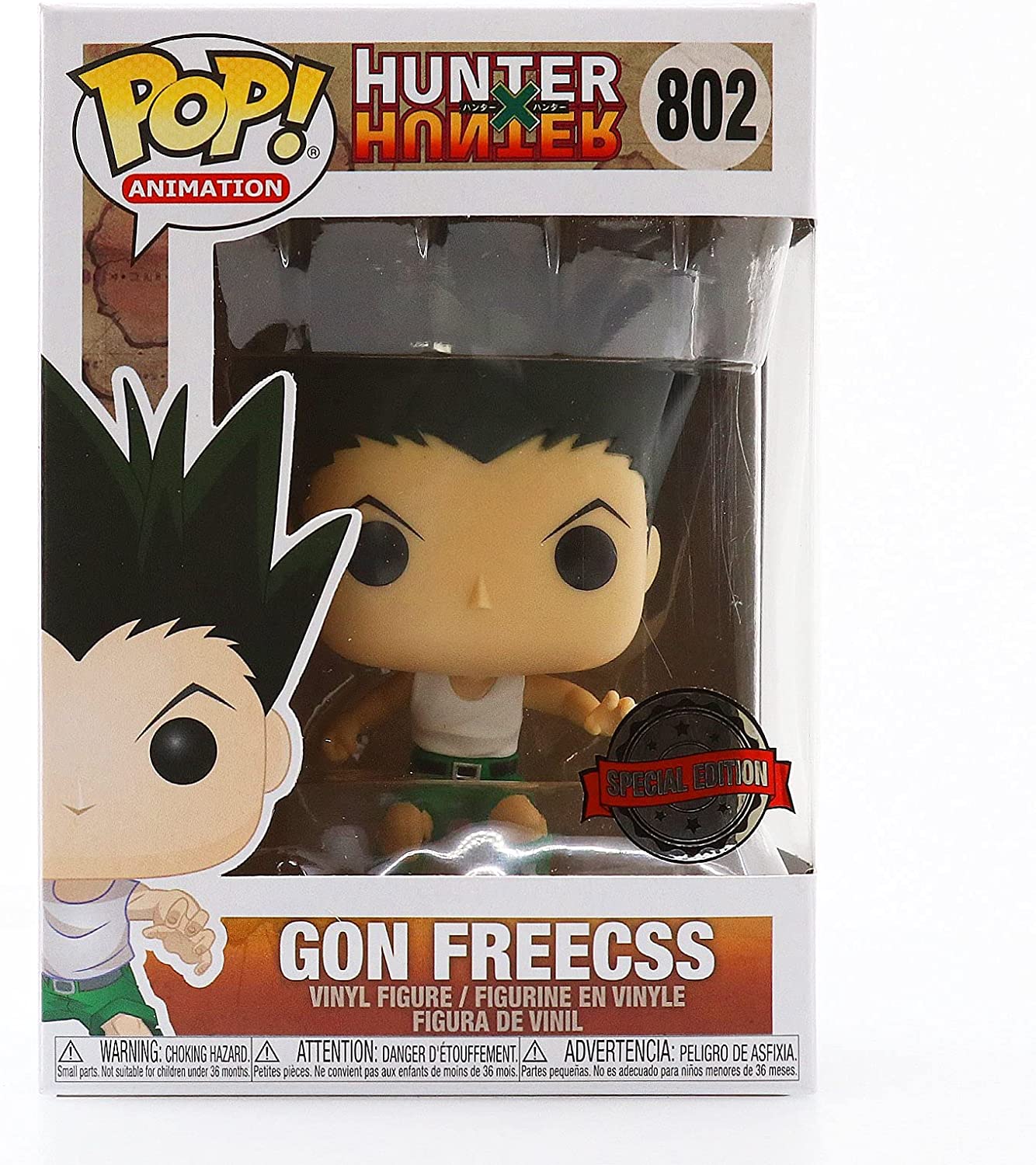 Funko POP 802 Anime: Hunter x Hunter - Gon Freecss Hot Topic Exclusive Figure Super Anime Store