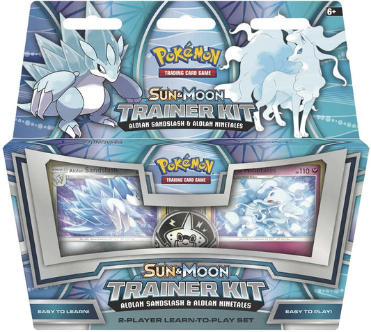 Pokémon TCG: Kit de Entrenador Sol y Luna (Alolan Sandslash y Alolan Ninetales) 