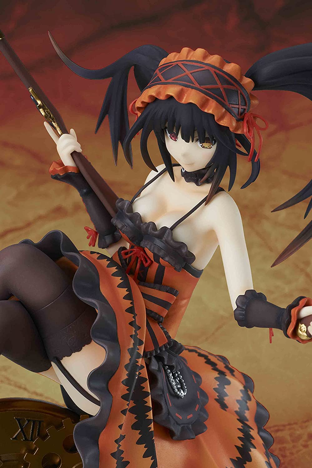 Kaitendoh Date A Live: Kurumi Tokisaki 1:7 Scale Fully Painted PVC Figure Super Anime Store 