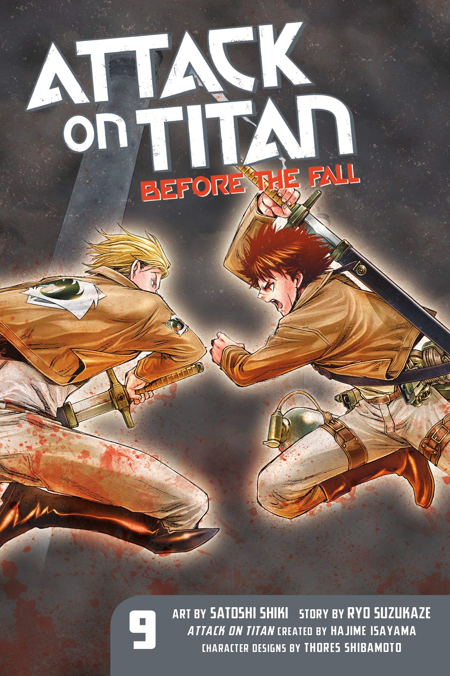 Attack on Titan: Before the Fall 9 Manga Super Anime Store 