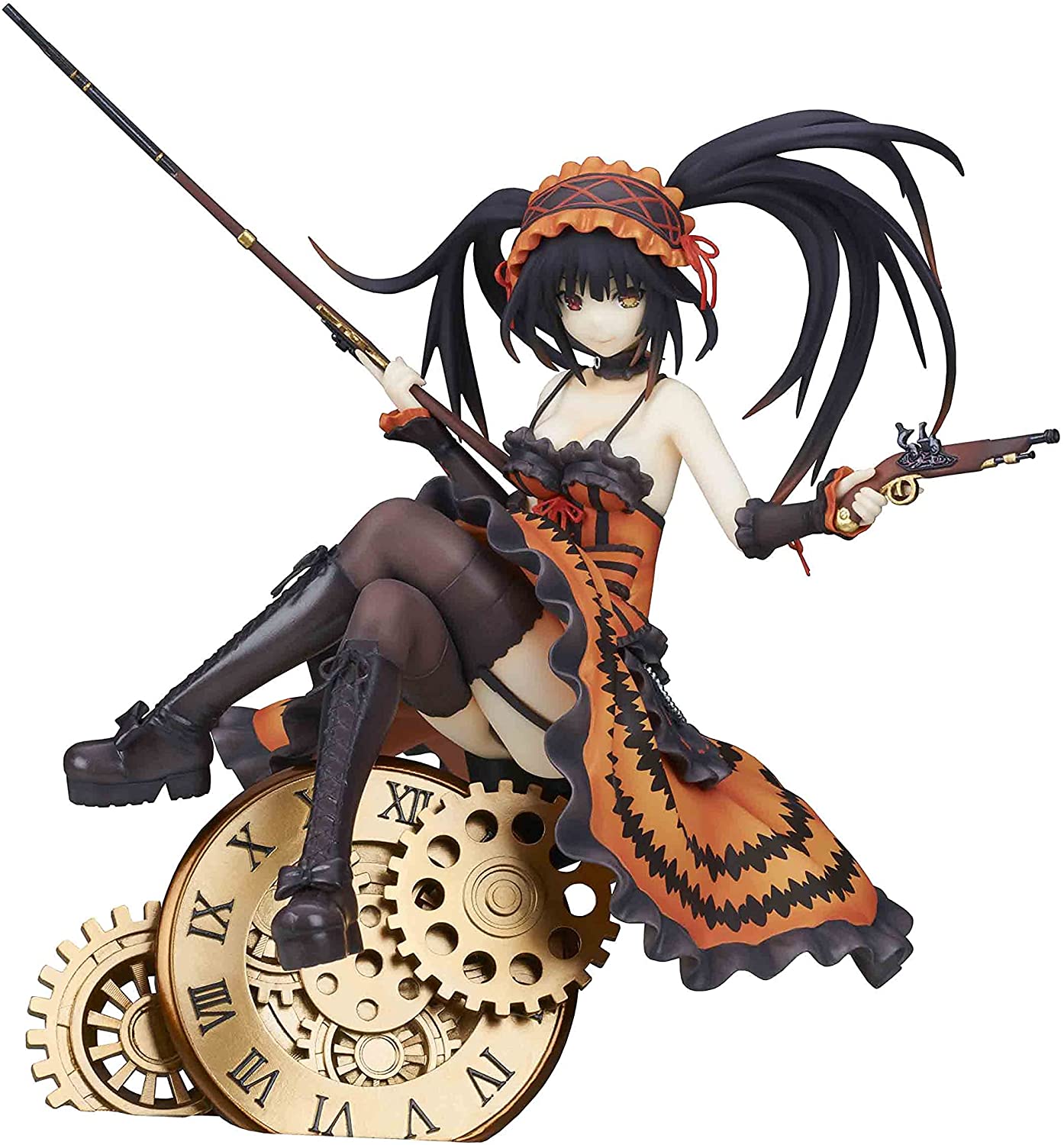 Kaitendoh Date A Live: Kurumi Tokisaki 1:7 Scale Fully Painted PVC Figure Super Anime Store 