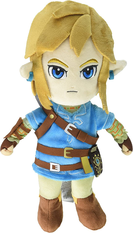 The Legend of Zelda Breath of The Wild Link Stuffed Plush, multi-colored, "11