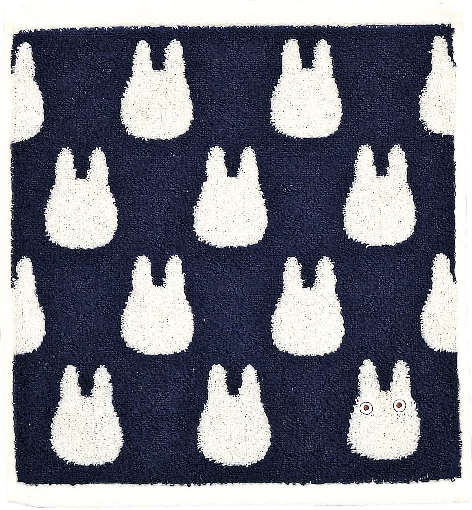 Studio Ghibli Silhouette Series (Toalla de lavado) My Neighbor Totoro Marushin Silhouette Towel Series Azul oscuro