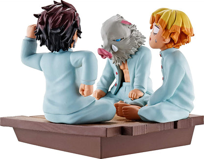 Megahouse Petitrama Figur – Demon Slayer (Vol 1). Kimetsu No Yaiba Komplettset