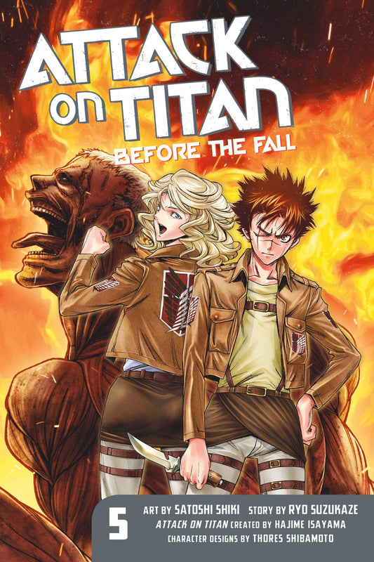 Attack on Titan Before The Fall 5 Manga Super Anime Store 