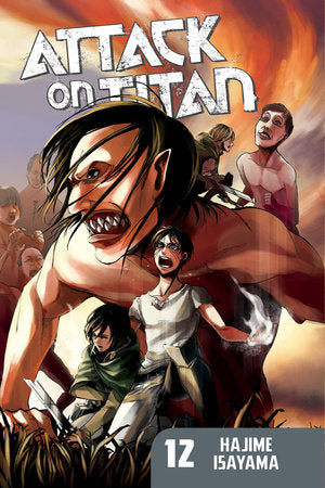 Attack on Titan 12 Manga Super Anime Store
