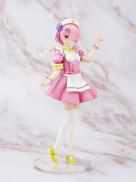 Re:Zero Starting Life in Another World Ram (Nurse Maid Ver.) Precious Figure Super Anime Store