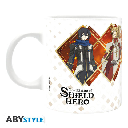 The Rising of the Shield Hero - Four Heroes Mug, 11 oz. Super Anime Store 