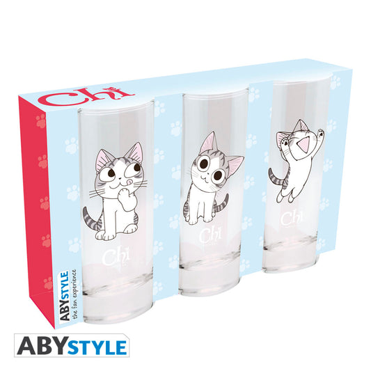 CHI'S SWEET HOME - Chi 3-pc. Glass Set Super Anime Store 