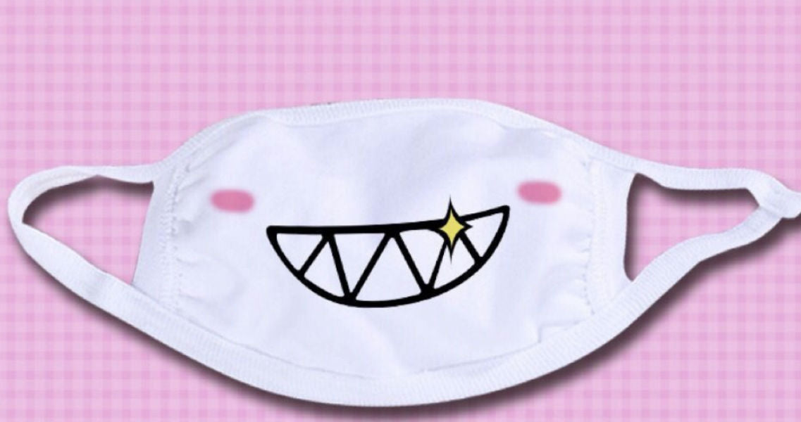 Emoticon Face Cosplay Mask 0046