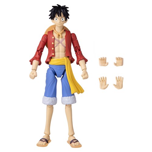 One Piece Anime Heroes Monkey D. Luffy Action Figure Super Anime Store 