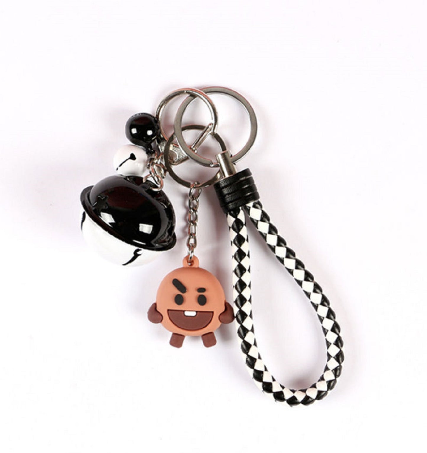 K-Pop BTS Keychain Bell BT21 - Super Anime Store FREE SHIPPING FAST SHIPPING USA