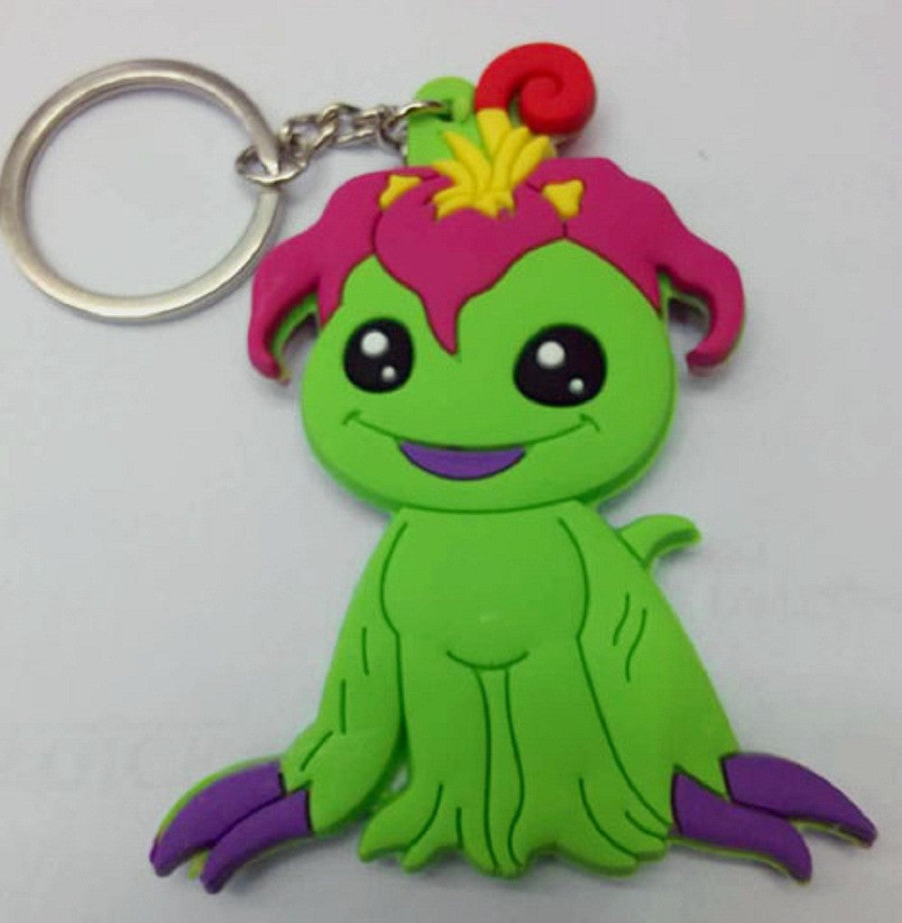 Digimon Adventure Palmon Keychain - Super Anime Store FREE SHIPPING FAST SHIPPING USA
