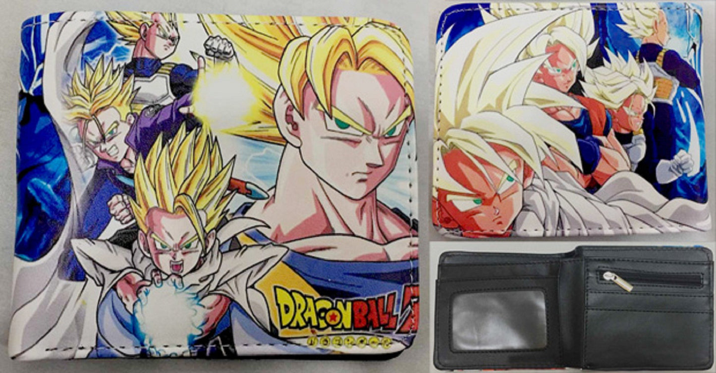 Dragon Ball Z Super Saiyan Wallet - Super Anime Store