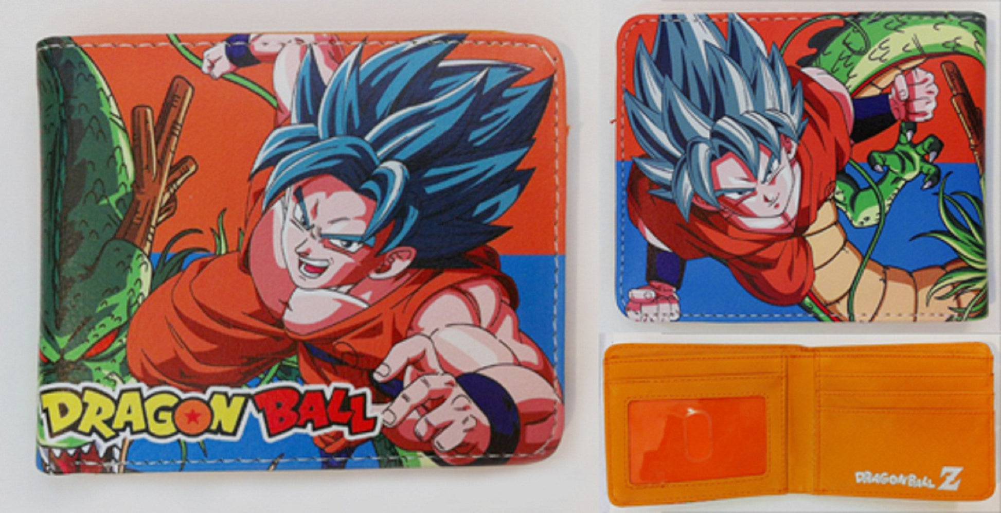 Dragon Ball Z Goku God Wallet - Super Anime Store