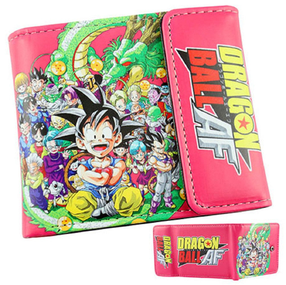 Dragon Ball Z Kid Goku Group Wallet - Super Anime Store