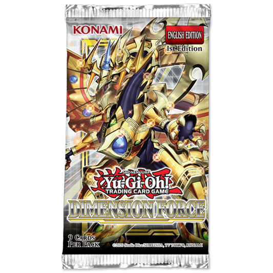 YuGiOh! TCG: Dimension Force Booster Pack (1 Packs)