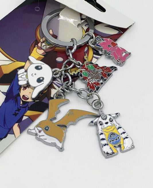 Digimon Adventure Keychain Patamon and Others - Super Anime Store FREE SHIPPING FAST SHIPPING USA