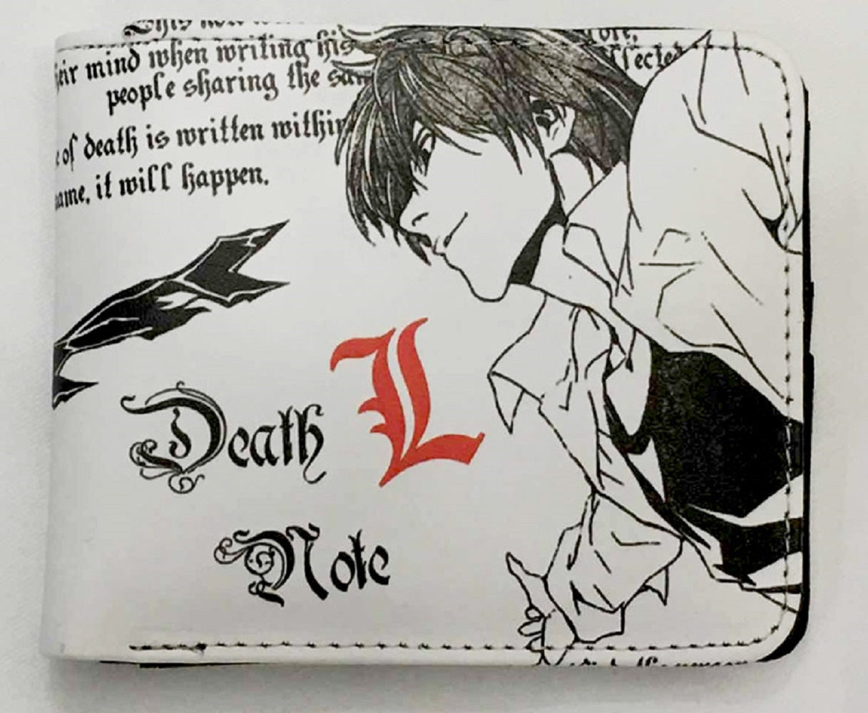 Death Note Light Wallet - Super Anime Store FREE SHIPPING FAST SHIPPING USA