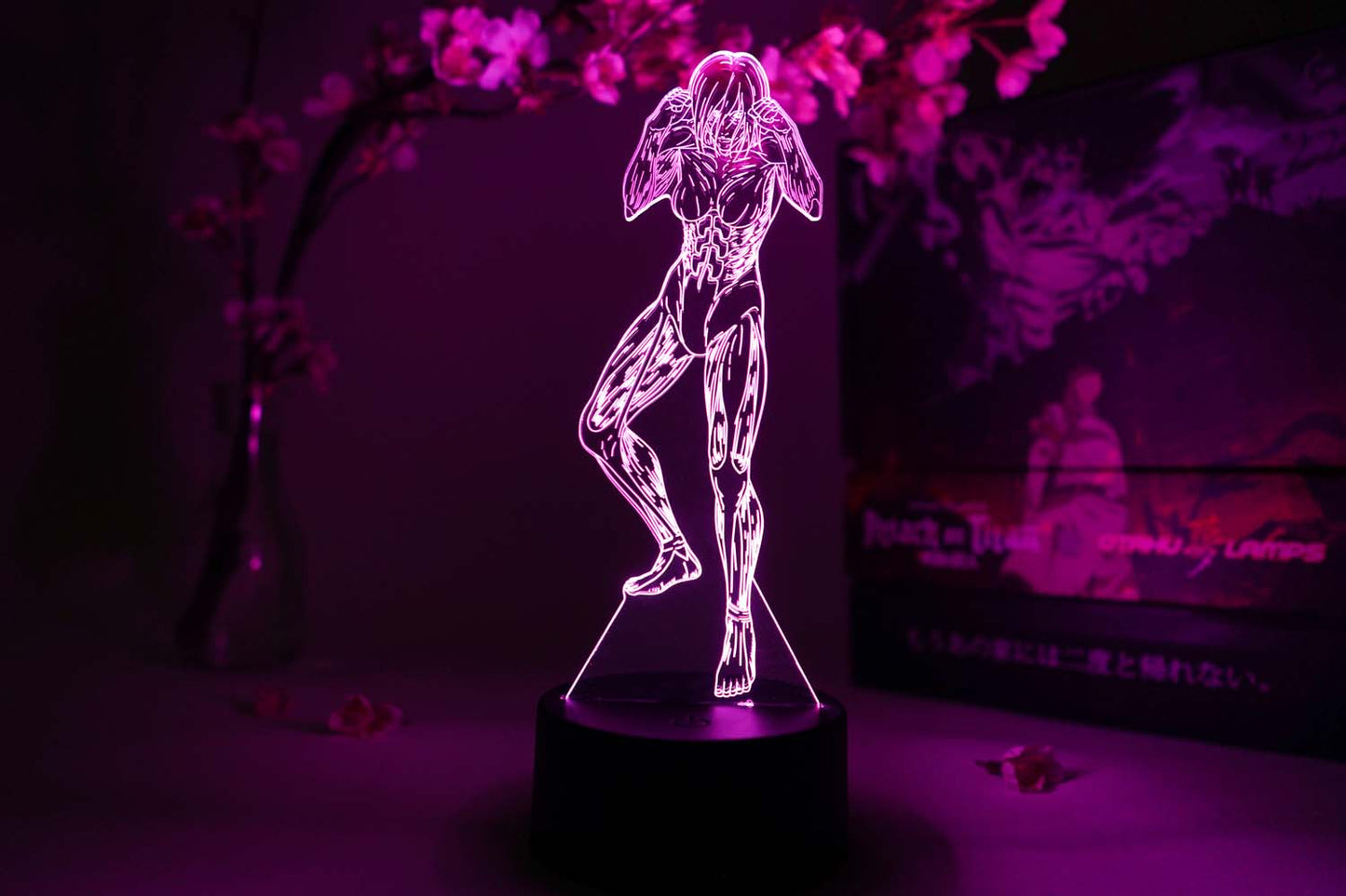 Female Titan Otaku Lamp (Attack on Titan Final Season)