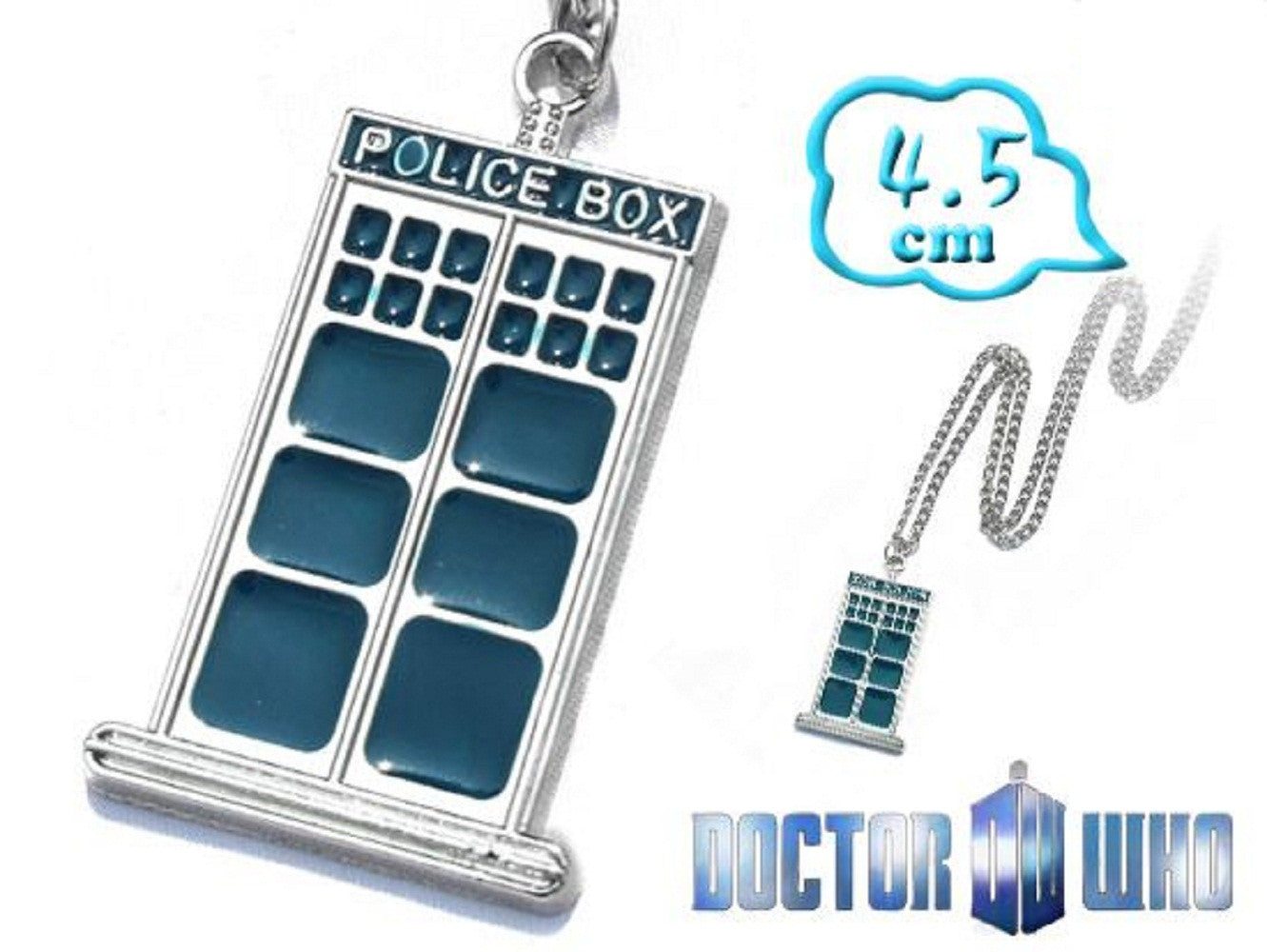 Dr. Who Tardis Necklace - Super Anime Store