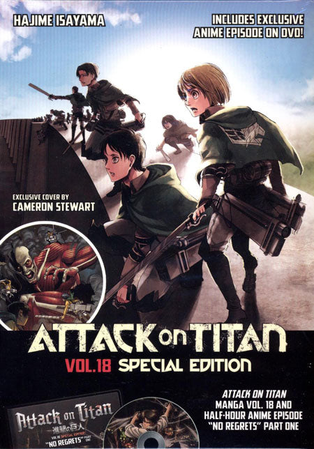Attack on Titan Vol. 18 Manga Super Anime Store 