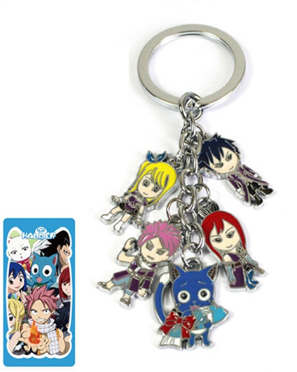 Fairy Tail Characters Keychain - Super Anime Store FREE SHIPPING FAST SHIPPING USA