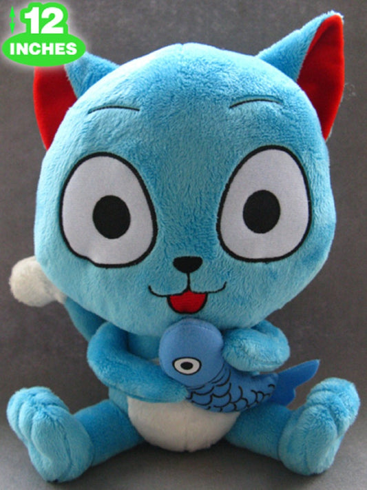 Fairy Tail Happy Plush Doll - Super Anime Store FREE SHIPPING FAST SHIPPING USA
