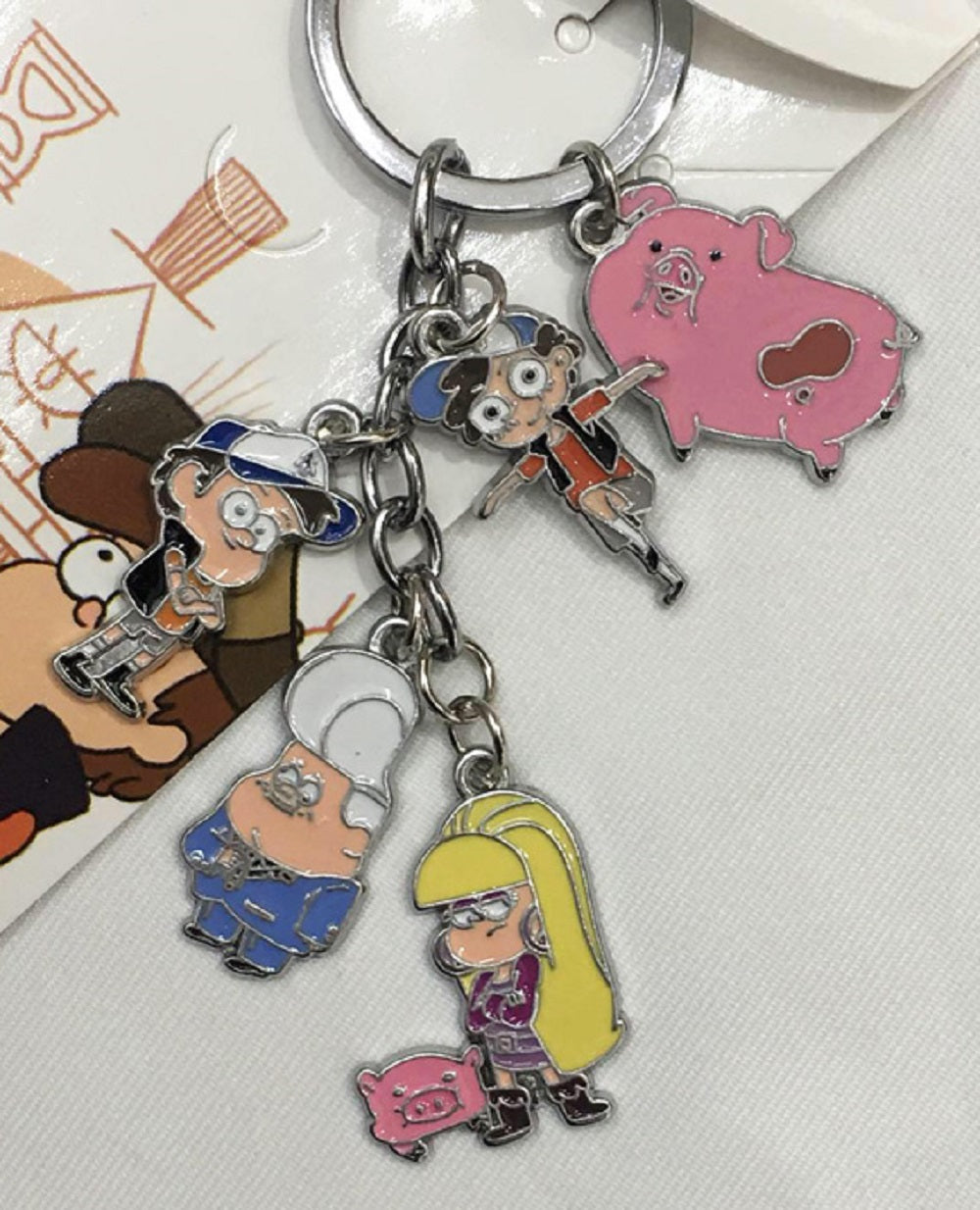 Gravity Falls Keychain - Super Anime Store FREE SHIPPING FAST SHIPPING USA