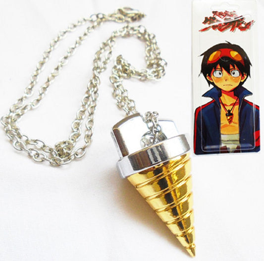 Gurren Lagann Necklace - Super Anime Store FREE SHIPPING FAST SHIPPING USA