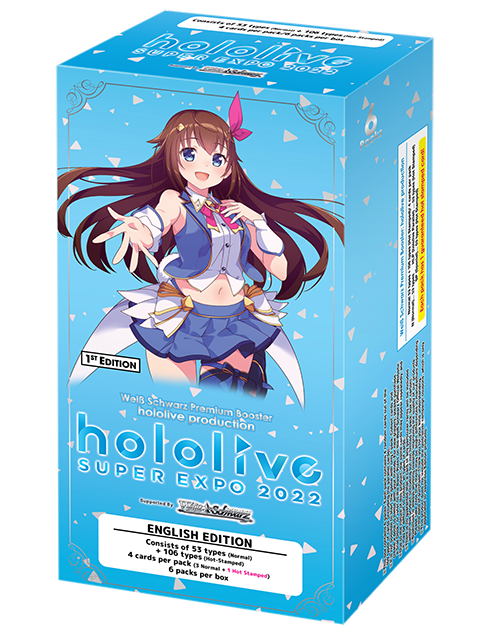 Premium Booster hololive production Super Expo 2022 Pack (1 Pack)