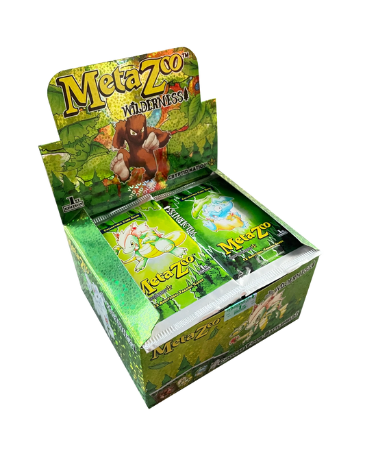 MetaZoo Wilderness 1.ª edición Paquete de refuerzo (1 paquete de refuerzo)