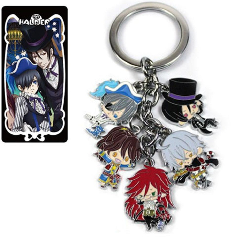 Black Butler Characters Keychain #2 - Super Anime Store FREE SHIPPING FAST SHIPPING USA