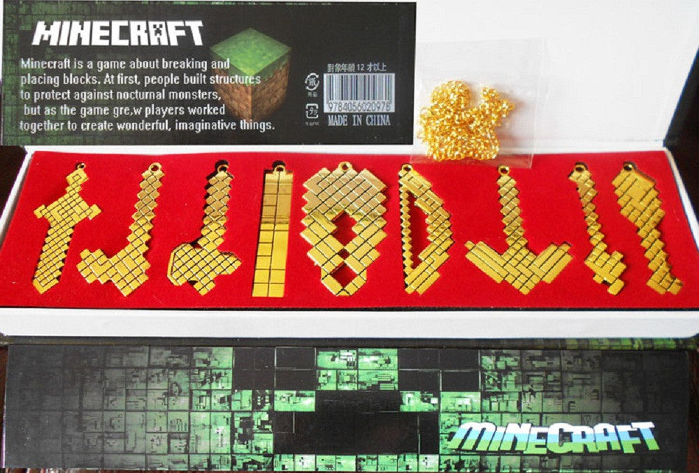 Minecraft Necklace Set - Super Anime Store
