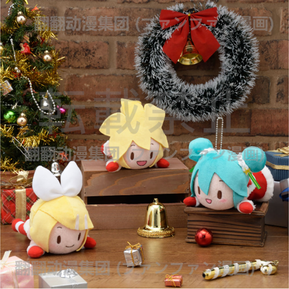Vocaloid Miku Hatsune Christmas Nesoberi Plush 7"