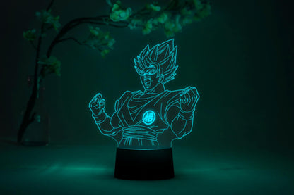 Goku Super Saiyan God Super Saiyan: Kaio-ken Otaku Lamp (Dragon Ball Super)